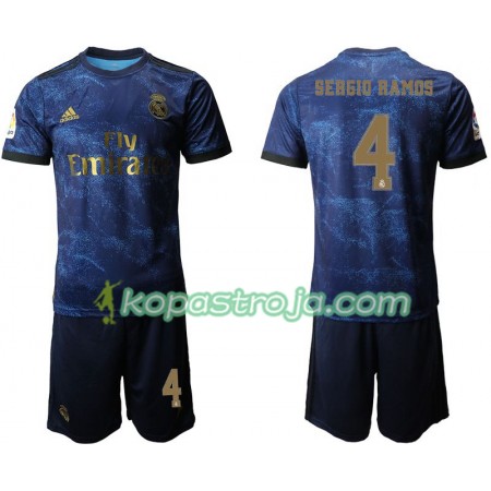 Billiga Fotbollströjor Real Madrid Sergio Ramos 4 Barn Borta tröja 2019/20 Kortärmad